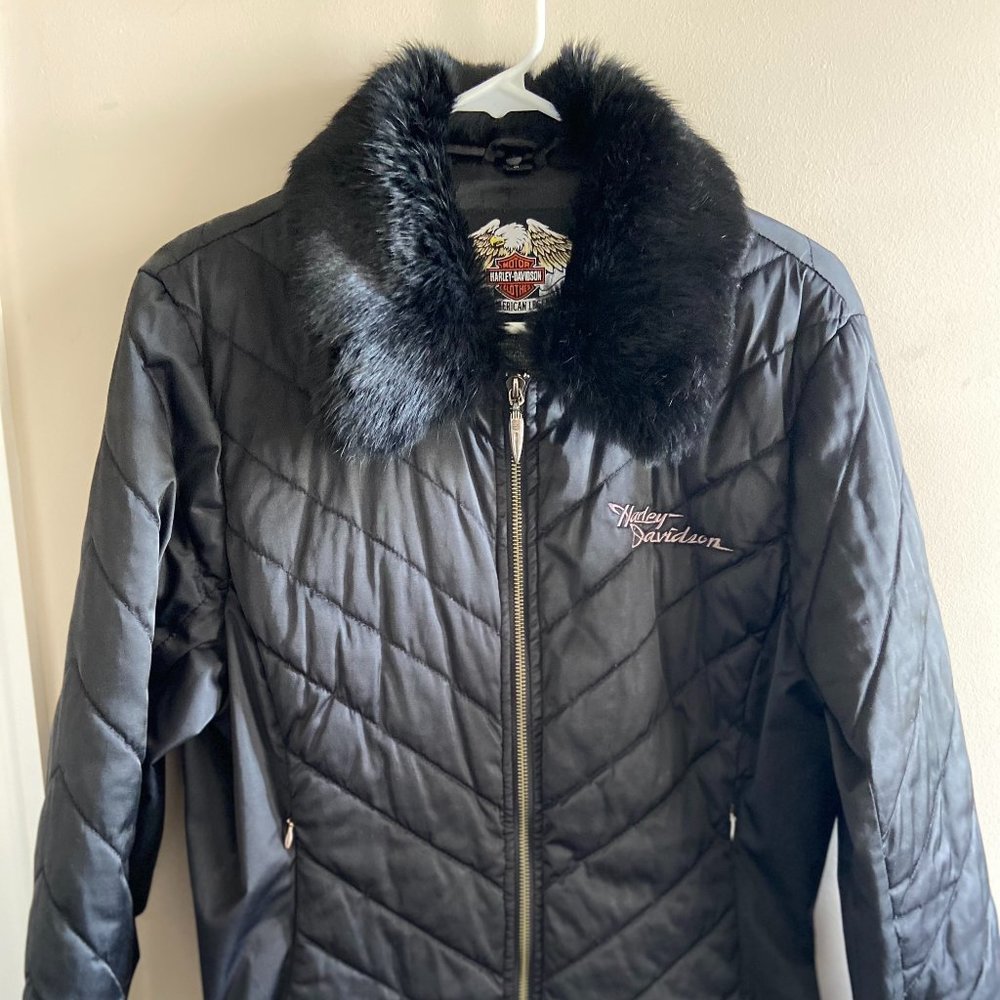 Harley Davidson Jacket, Size M, Black